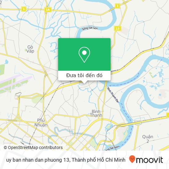 Bản đồ uy ban nhan dan phuong 13