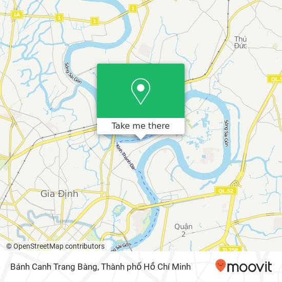 Bản đồ Bánh Canh Trang Bàng