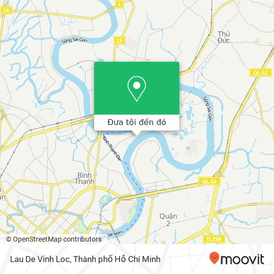 Bản đồ Lau De Vinh Loc