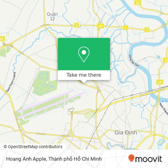 Bản đồ Hoang Anh Apple