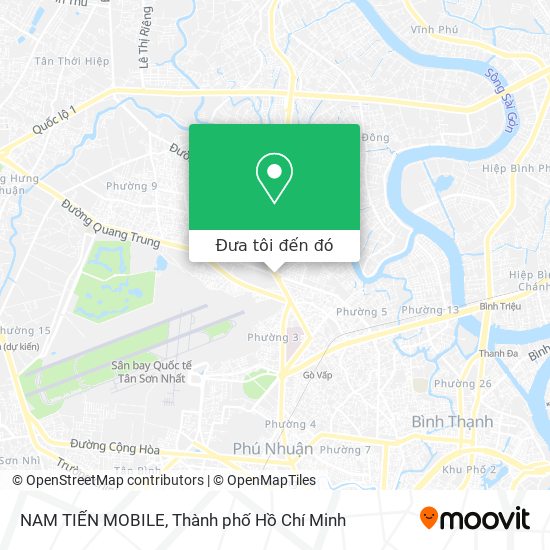 Bản đồ NAM TIẾN MOBILE