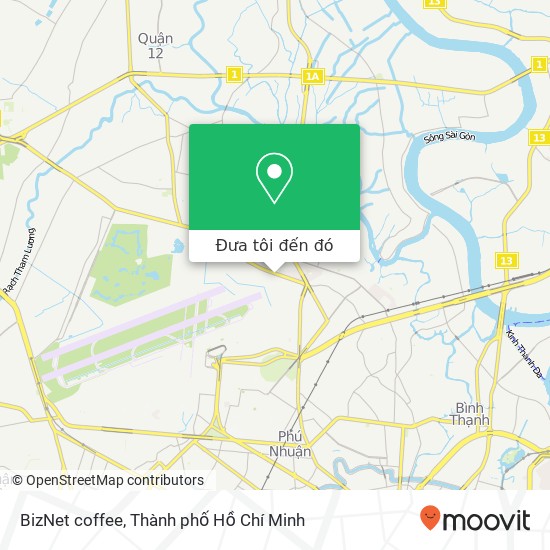 Bản đồ BizNet coffee