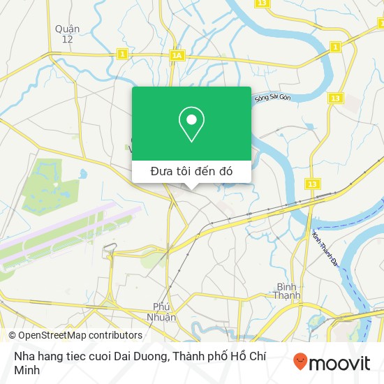 Bản đồ Nha hang tiec cuoi Dai Duong
