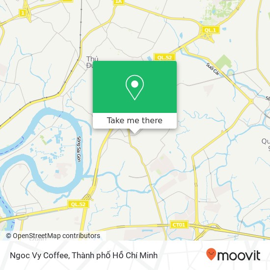 Bản đồ Ngoc Vy Coffee
