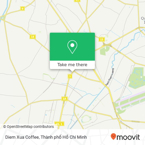 Bản đồ Diem Xua Coffee