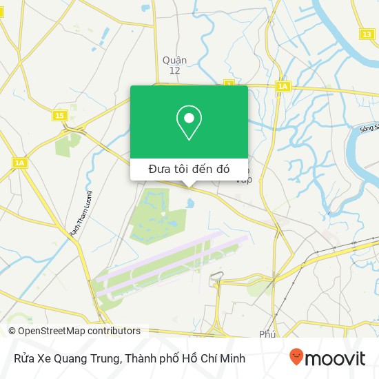 Bản đồ Rửa Xe Quang Trung