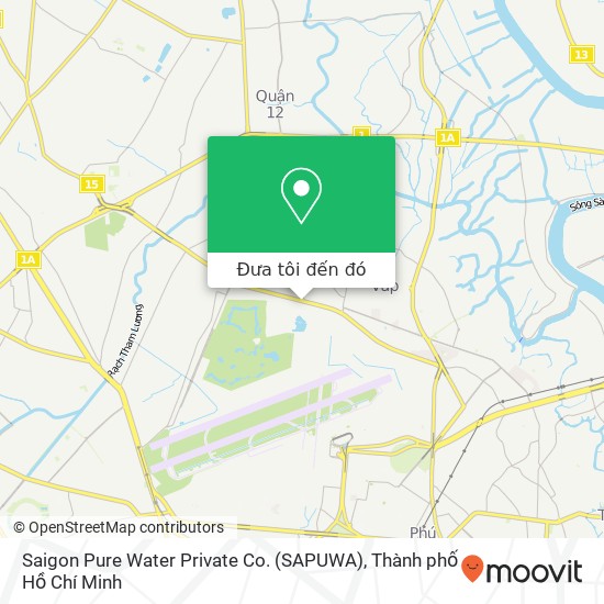 Bản đồ Saigon Pure Water Private Co. (SAPUWA)