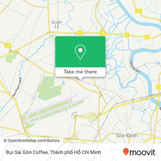 Bản đồ Bụi Sài Gòn Coffee