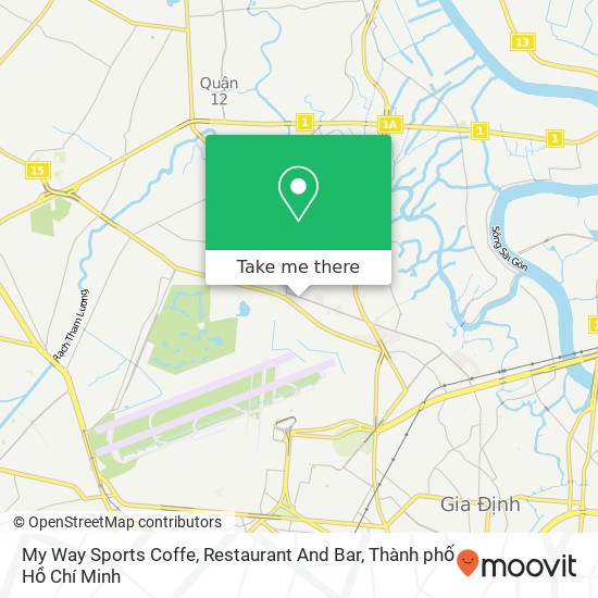 Bản đồ My Way Sports Coffe, Restaurant And Bar