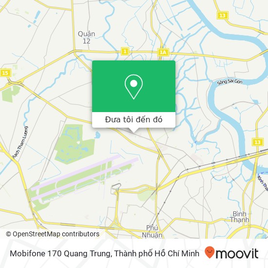 Bản đồ Mobifone 170 Quang Trung