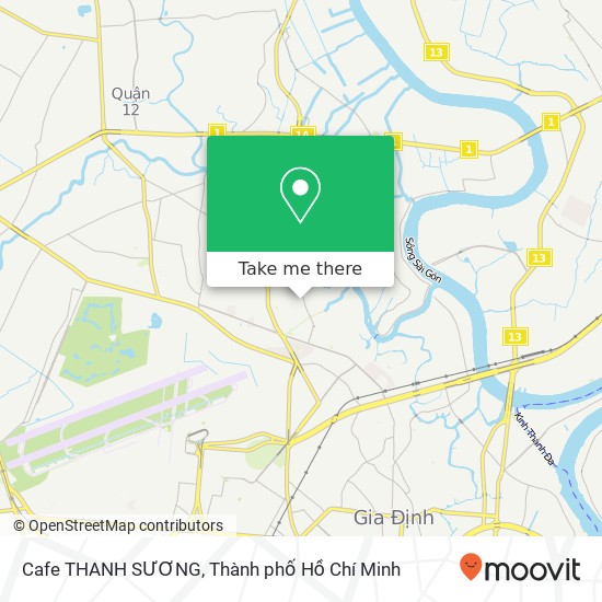 Bản đồ Cafe THANH SƯƠNG