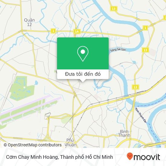 Bản đồ Cơm Chay Minh Hoàng