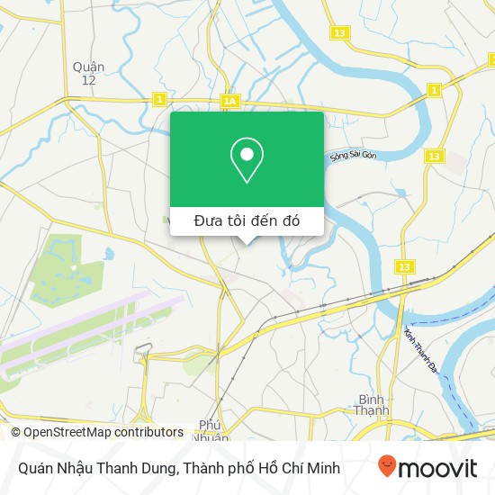 Bản đồ Quán Nhậu Thanh Dung