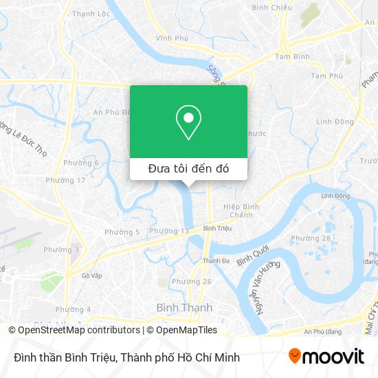 Bản đồ Đình thần Bình Triệu
