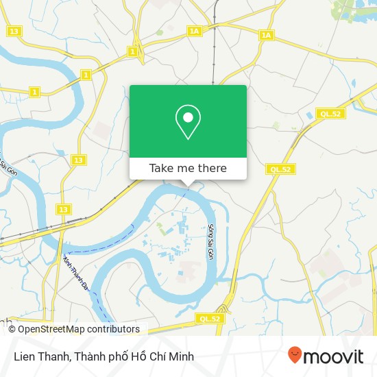 Bản đồ Lien Thanh