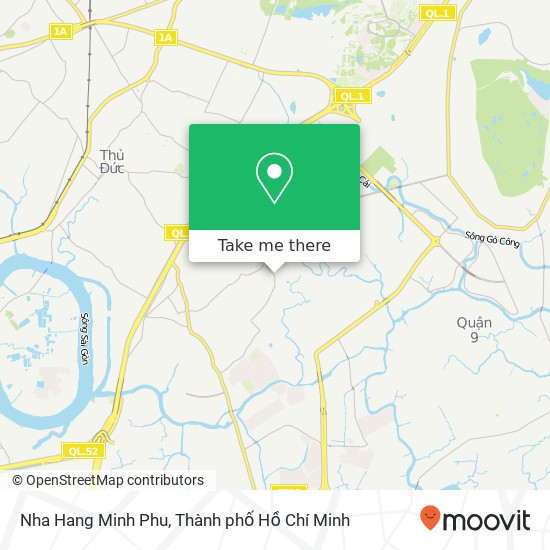 Bản đồ Nha Hang Minh Phu