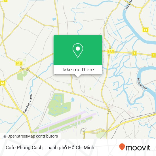 Bản đồ Cafe Phong Cach
