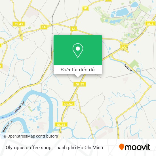 Bản đồ Olympus coffee shop