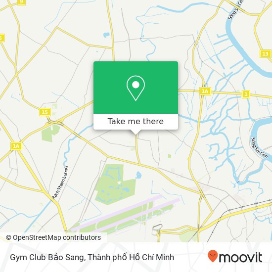 Bản đồ Gym Club Bảo Sang