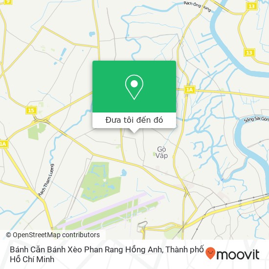 Bản đồ Bánh Căn Bánh Xèo Phan Rang Hồng Anh