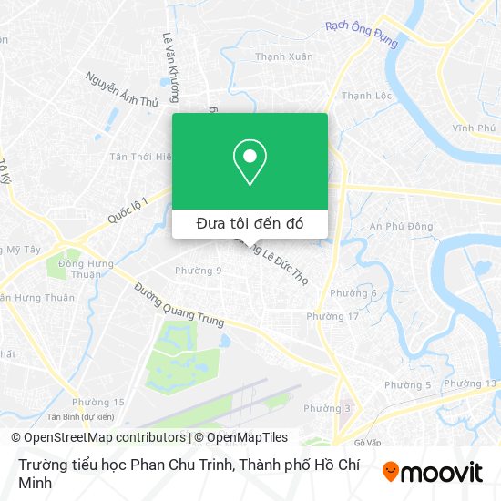 Bản đồ Trường tiểu học Phan Chu Trinh