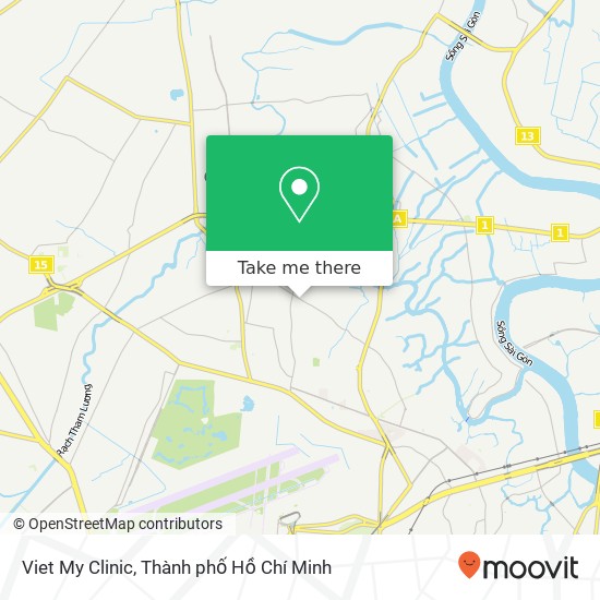 Bản đồ Viet My Clinic