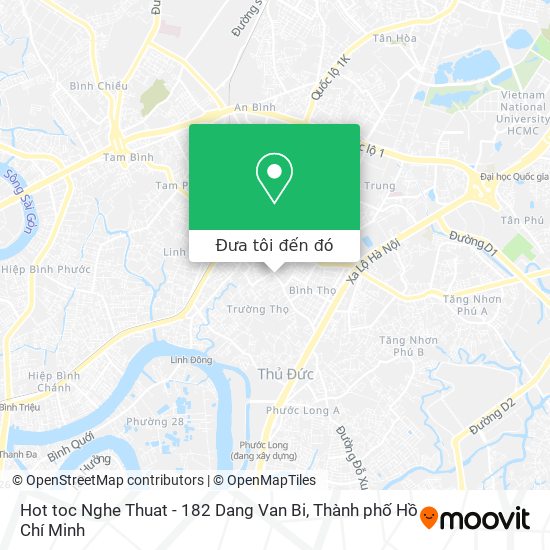 Bản đồ Hot toc Nghe Thuat - 182 Dang Van Bi