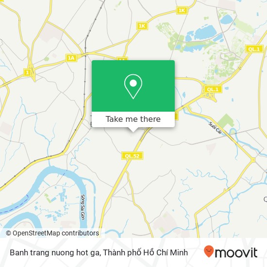 Bản đồ Banh trang nuong hot ga