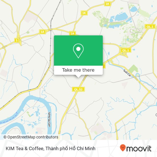 Bản đồ KIM Tea & Coffee