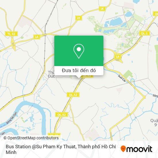 Bản đồ Bus Station @Su Pham Ky Thuat
