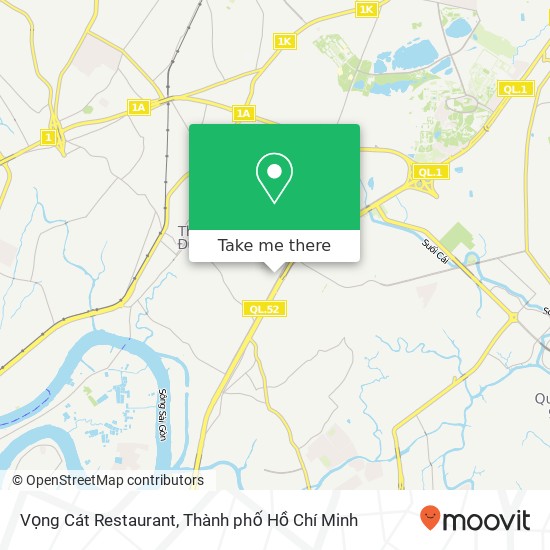 Bản đồ Vọng Cát Restaurant
