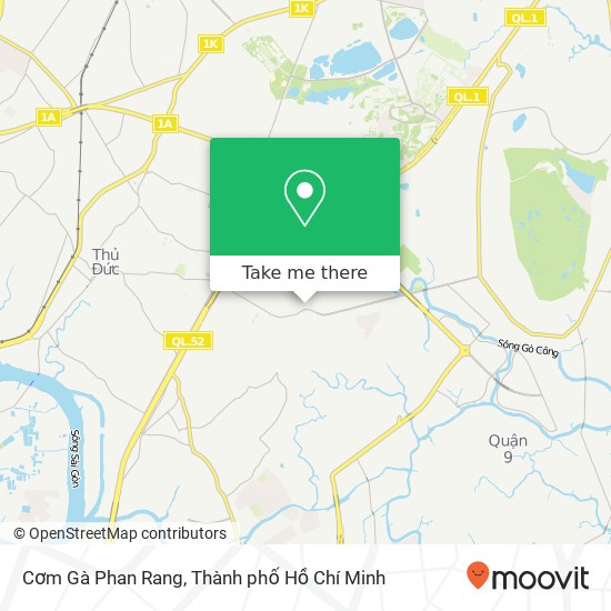 Bản đồ Cơm Gà Phan Rang