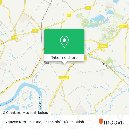 Bản đồ Nguyen Kim Thu Duc