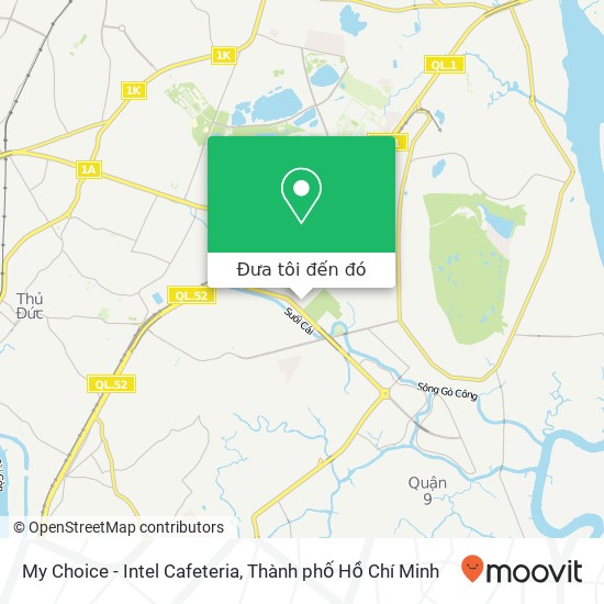 Bản đồ My Choice - Intel Cafeteria