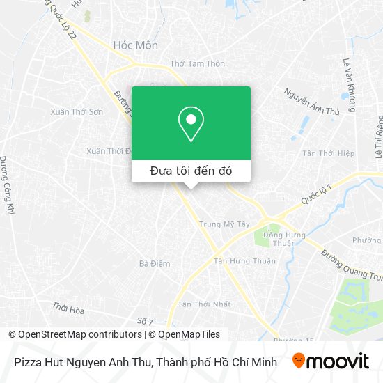 Bản đồ Pizza Hut Nguyen Anh Thu