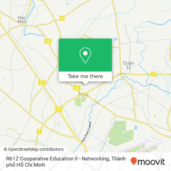 Bản đồ R612 Cooperative Education II - Networking