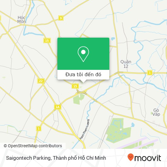 Bản đồ Saigontech Parking