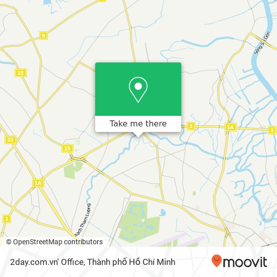 Bản đồ 2day.com.vn' Office