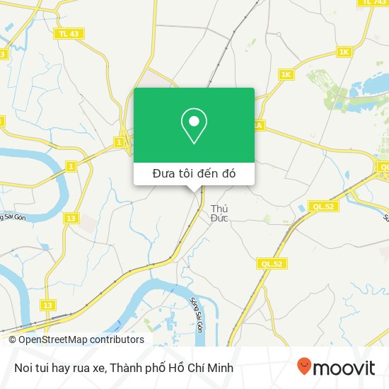 Bản đồ Noi tui hay rua xe