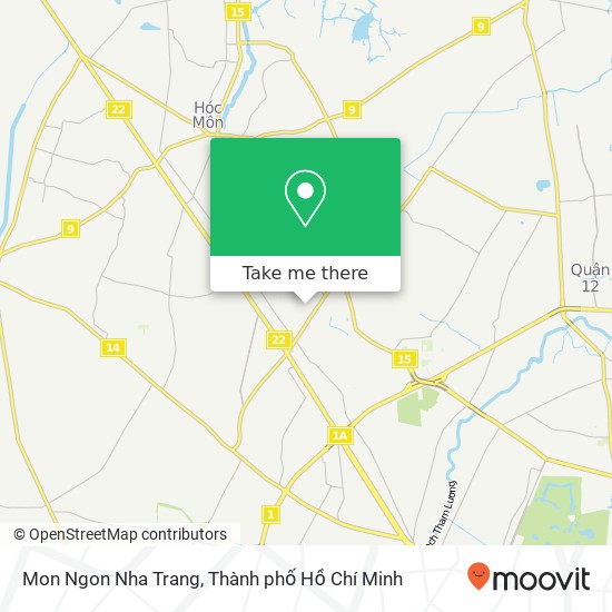 Bản đồ Mon Ngon Nha Trang