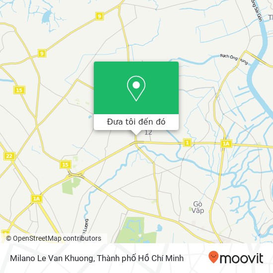 Bản đồ Milano Le Van Khuong
