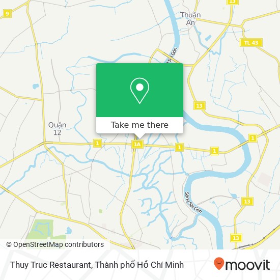 Bản đồ Thuy Truc Restaurant