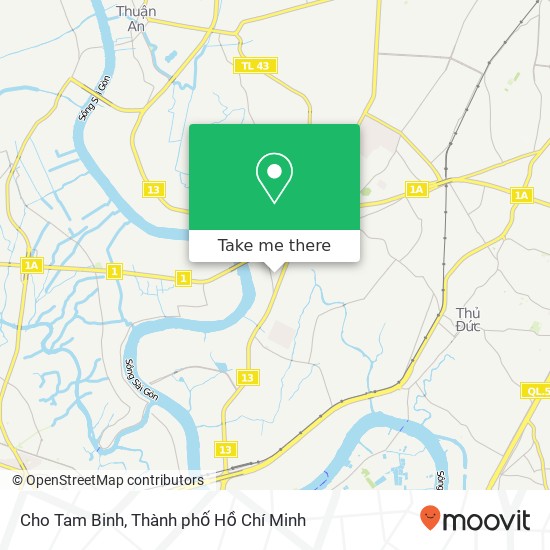 Bản đồ Cho Tam Binh