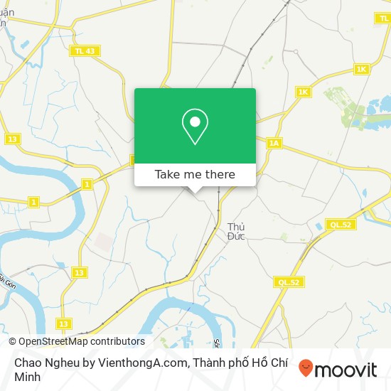 Bản đồ Chao Ngheu by VienthongA.com