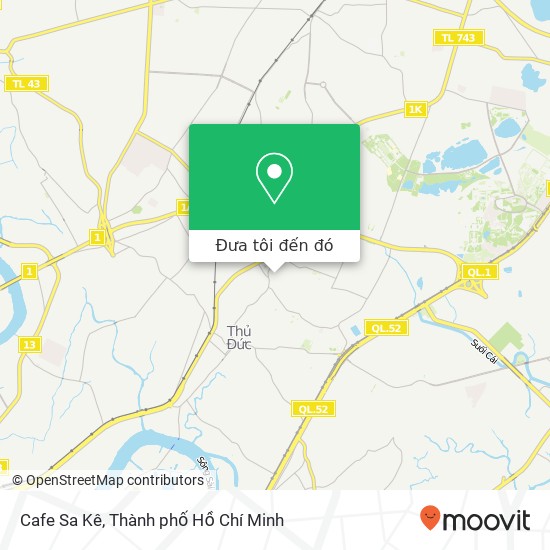 Bản đồ Cafe Sa Kê