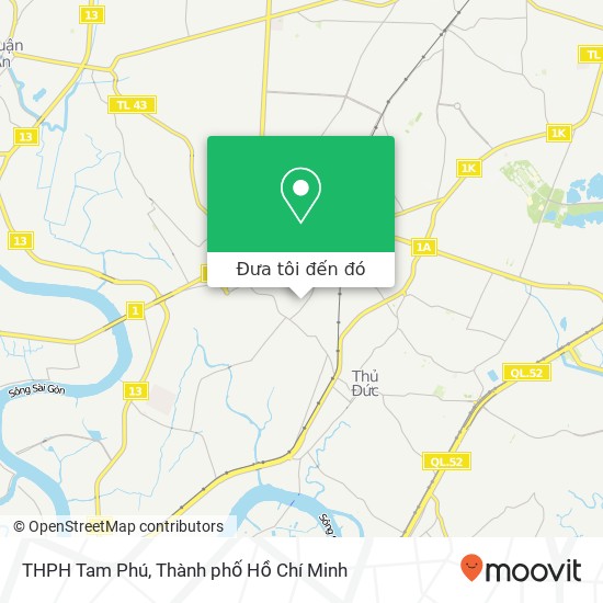 Bản đồ THPH Tam Phú