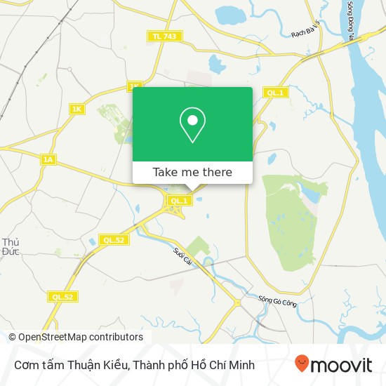 Bản đồ Cơm tấm Thuận Kiều