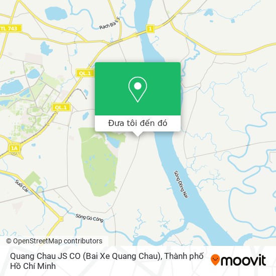 Bản đồ Quang Chau JS CO (Bai Xe Quang Chau)