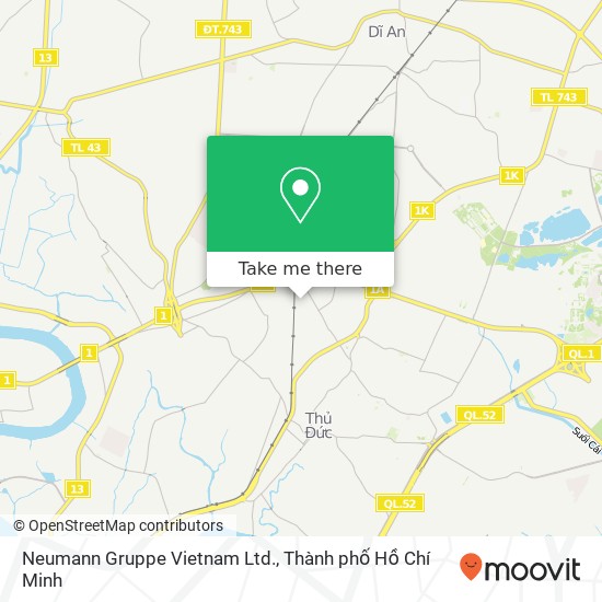 Bản đồ Neumann Gruppe Vietnam Ltd.