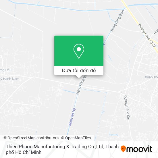 Bản đồ Thien Phuoc Manufacturing & Trading Co.,Ltd